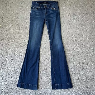 J Brand Flare Jeans Womens Size 28 Tall Blue Jean 36  Inseam Bell Bottoms • $28.75