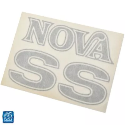 1975-1976 Nova Fender  Nova SS  Decal SS Gold EA • $39.29