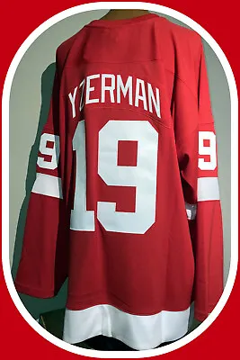 Detroit Red Wings Steve Yzerman Mitchell & Ness Adult 4xl Blue Line Club Jersey • $199.99