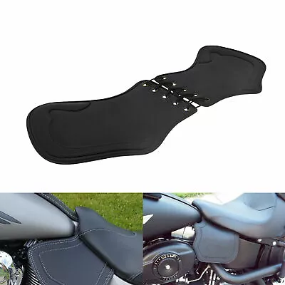 Motorcycle Heat Saddle Shield Deflector Black Leather Fit For Harley Sportster • $20.88