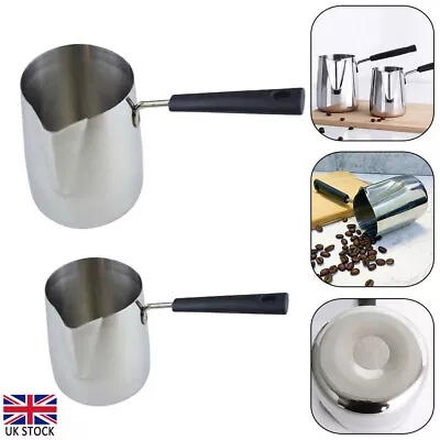 £7.55 • Buy Stainless Steel Pouring Pot Candle Making Wax Melting Jug Pitcher DIY Soap Tools