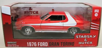 Greenlight 1/24 Scale 84042 - 1976 Ford Gran Torino - Starsky & Hutch Model Car • $55.99