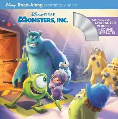 Monsters Inc. Read-Along Storybook And CD - Paperback - GOOD • $8.94