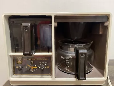 VTG GE General Electric Spacemaker Drip Coffee Maker Under Cabinet RV Camper USA • $50
