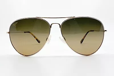 Maui Jim Wiki Wiki MJ246-16 Gold Bronze Lens Sunglasses 59-17-120 7901 • $89.99