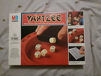 Vintage Yahtzee Game 1976 By MB Games - (Checked/Complete) • £17.49