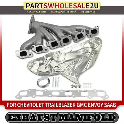 Exhaust Manifold With Gasket For Chevrolet Trailblazer GMC Envoy Isuzu Ascender • $124.99