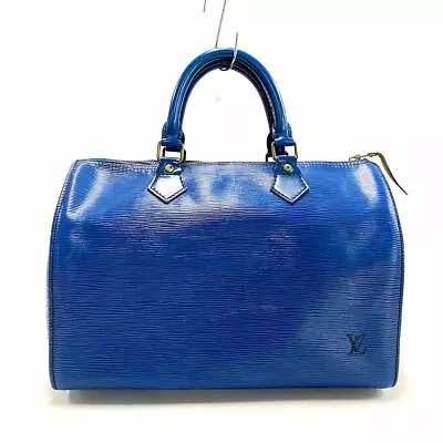 Auth LOUIS VUITTON Speedy 30 M43005 Toledo Blue Epi - VL1910 Handbag • $232