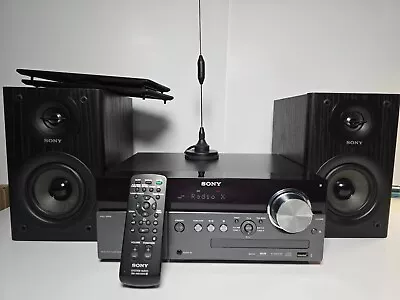 Sony CMT-MX550i CD Micro HIFI System IPod DAB USB AUX + Remote + DAB Aerial • £69.99