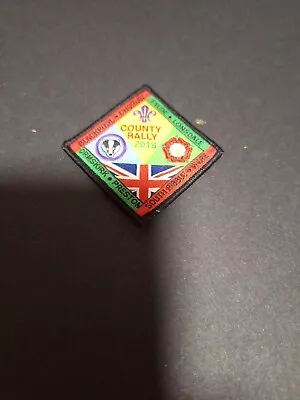 Scout Badge Uk West Lancashire COUNTY RALLY 2018 • £1.50