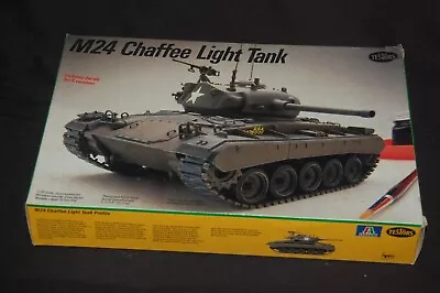 Testors/Italeri - M24 Chaffee Light Tank - 1:35 - Model Kit 810 New Open Box • $39.99