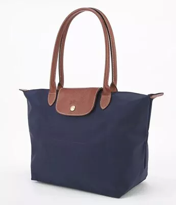 Longchamp Le Pliage Navy Tote Bag Classic Size M 2605 Unused • £31