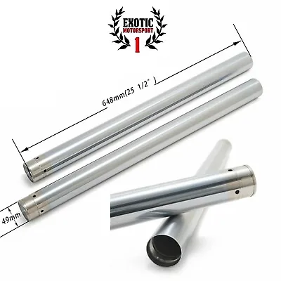 $199.99 • Buy New 49 Mm Fork Tubes  For Harley Dyna FXDC Super Glide Custom 06-17 FXD