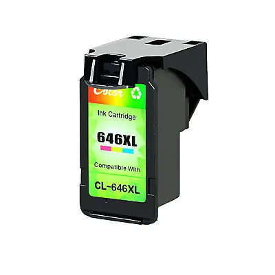 1x CL-646XL Tri-Colour Ink Cartridge FOR Canon Pixma MG2560 MG2960 MG3060 TS3166 • $42.85