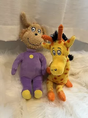 Kohl's Cares Dr. Seuss Giraffe Mulberry Street & Marvin K Mooney Purple DogPlush • $15