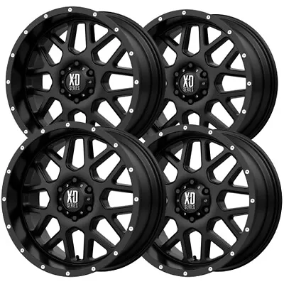 (4) XD Series XD820 Grenade 18x9 6x135 -12mm Satin Black Wheels Rims 18  Inch • $879.96