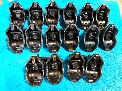 Ford 302 5.0 351w Factory Pedestal Rocker Arms & Hardware Oem Hydraulic Mustang • $116.99