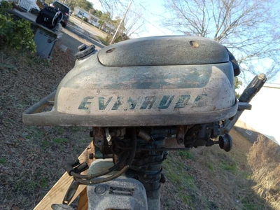 $230 • Buy Evinrude Lightwin 3 Hp Outboard Boat Motor 1955