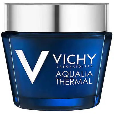 Vichy Aqualia Thermal Night Spa Anti-Fatigue Sleeping Mask Hyaluronic 75ml NEW • $99.95