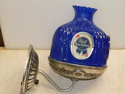 Vintage 1970's Pabst Blue Ribbon Lighted Wall Sconce • $95