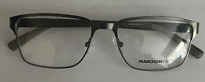 New MARCHON NYC Metal Men's Eyeglasses Frames M-2002 033 55-17-145 • $50