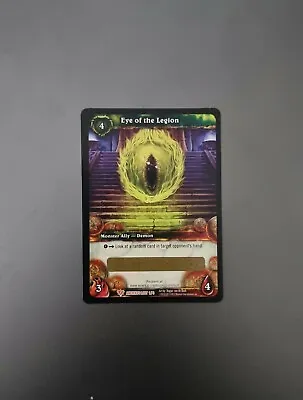 World Of Warcraft TCG Eye Of The Legion Loot Card Unscratched • $25