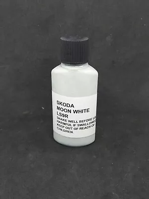 Skoda Moon White Ls9r Chip/ Scratch 30ml Paint Touch Up Bottle • £6.59