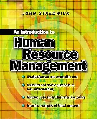 Stredwick John : Introduction To Human Resource Managemen Fast And FREE P & P • £3.35