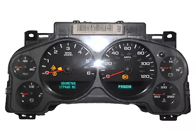 Speedometer Instrument Cluster 07 - 2014 Silverado Sierra Gauges 177400 Miles • $126.75