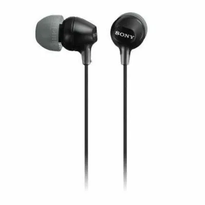 Sony In-Ear Earbud With Microphone - Black  • $14.99
