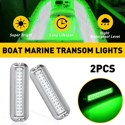 Green LED Navigation Light Marine Bow Light For Boat 12V Pontoon 24V Accessories • $18.99