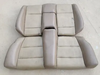 92-94 BMW 328i E36 Convertible Taupe Leather Backseat Top And Bottom Oem • $499