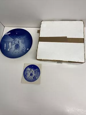 B&g Denmark Copenhagen Collector Plate ''white Christmas'' 1979 • $12.99