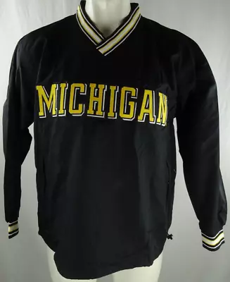 Michigan Wolverines NCAA Men's V-Neck Windbreaker • $29.99