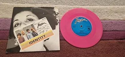 Uk 7' Punk Single Identity By X-ray Spex In Pink Vinyl • £45