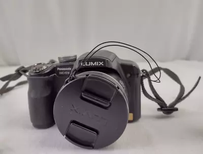 Panasonic LUMIX DMC-FZ18 8.1MP Digital Camera - Black - With Bag • £25