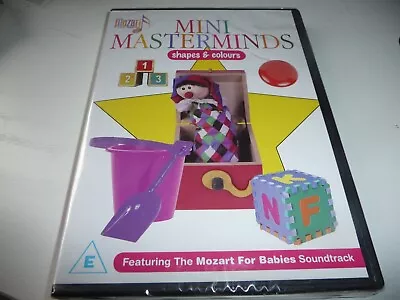 Mini Masterminds Shapes & Colours By Mozart For Babies DVD Educational (2007) • £4.99