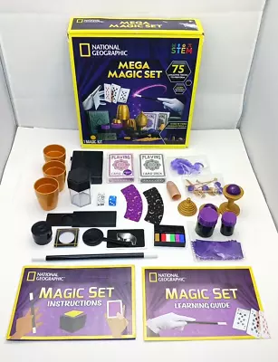 National Geographic Mega Magic Set Over 75 Step-By-Step Video Lessons STEM • $21.99