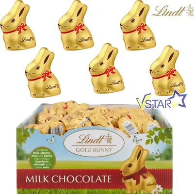 Full Box Bunny Lindt Gold Bunny MilkChocolate 10g Perfect Easter Kids Gift • £57.99