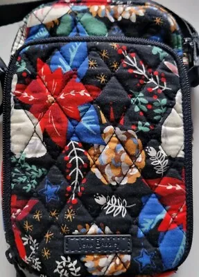 Vera Bradley Winter Forest RFID Mini Hipster  Ret $75 • $25.85