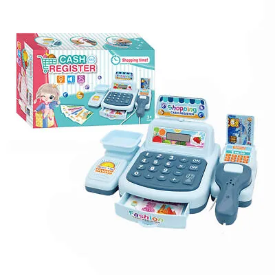 Cash Register Toy Kids Simulation Sounds Pretend Play Shop Till Cash Scanners • £7.62