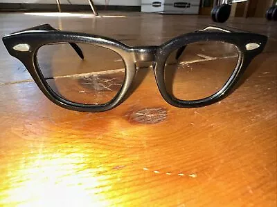 American Optical VINTAGE Frames Black 5 3/4” • $15.50