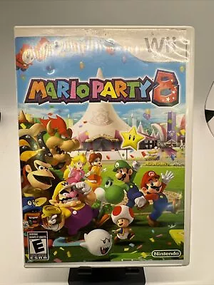 Mario Party 8 Nintendo Wii Complete In Box CIB With Manual + Tested • $33.23