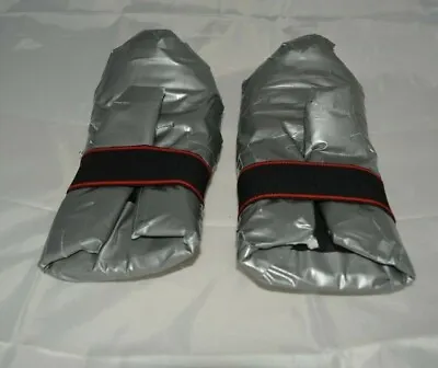 Karate Taekwondo Martial Arts LONG LIFE Sparring Gloves SILVER Vinyl S 6 Oz USA • $7.99