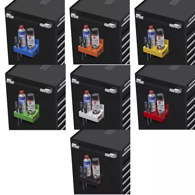 Magnetic Aerosol Spray Can And Screwdriver Holder Tray Paint Toolbox Cabinet • $29.95