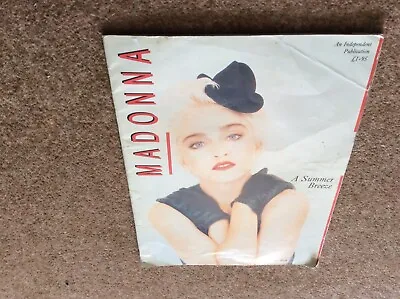 Madonna - 1987 A Summer Breeze Magazine - Special Who's That Girl Souvenir Book • £5