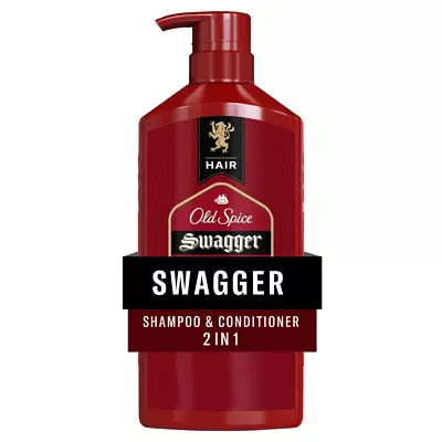 Old Spice Swagger 2In1 Shampoo And Conditioner For Men All Hair Types 21.9 Fl  • $12.57