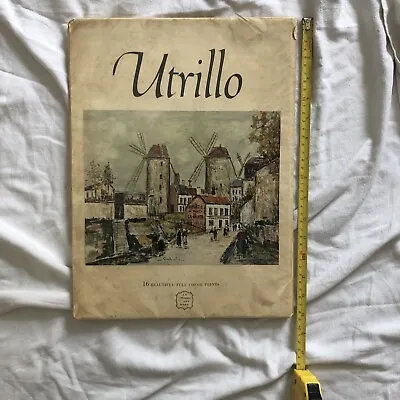 Lot 15 Vintage Maurice Utrillo 10 X 7 Prints Abrams Art Book                H2 • $29.97