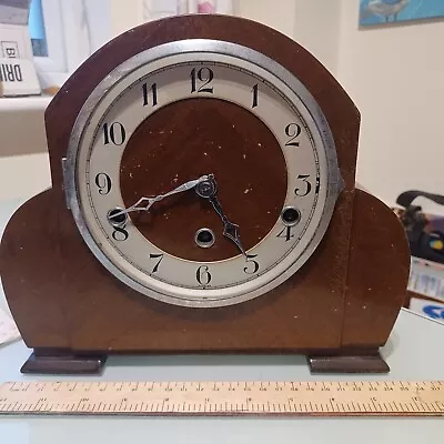 Vintage  Foreign  Brand Clock  Made In Wurtenberg  Germany - For Parts  • £0.01