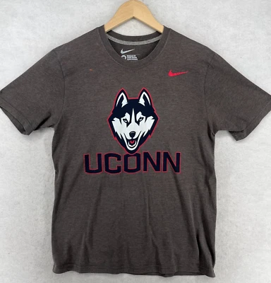 $19.99 • Buy UNIVERSITY OF CONNECTICUT UCONN HUSKIES NIKE T-Shirt Mens M Regular Fit Gray
